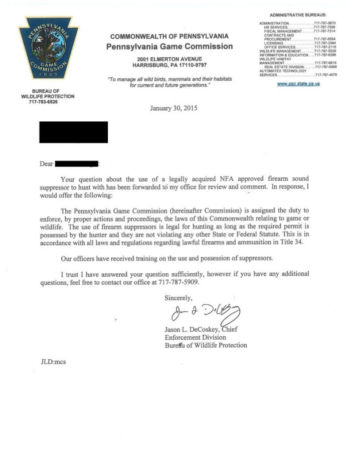 Hunting with Silencer 2015